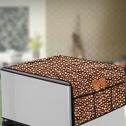 The Furnishing Tree Brown PVC Air Conditioner Cover-picture-39