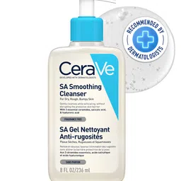 CeraVe SA Smoothing Cleanser Face wash with Salicylic Acid for Dry & Bumpy Skin - 236 ml-picture-43