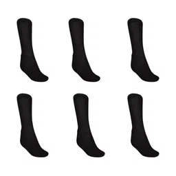 MUKHAKSH Girls Pack Of 6 Calf-Length Socks-picture-31