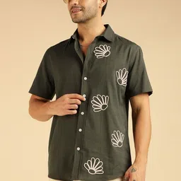 Amanush Men Standard Floral Printed Casual Shirt-picture-39