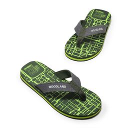 Woodland Men Printed Rubber Thong Flip-Flops-picture-41