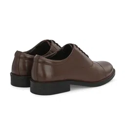 Auserio Men Leather Formal Oxfords image 3