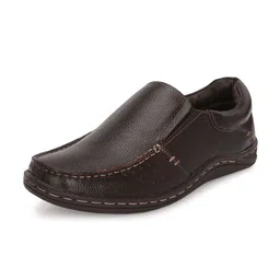 Auserio Men Leather Formal Slip-Ons image 2