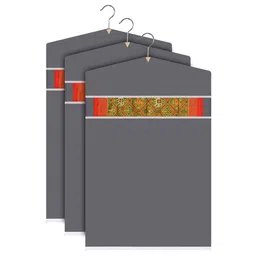 Kuber Industries Grey Set of 3 Regular Multi-Utility Organisers-picture-30