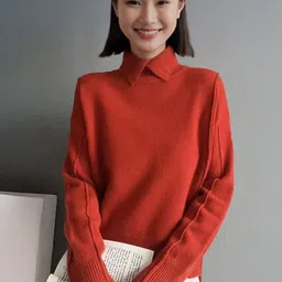 StyleCast Women Shirt Collar Long Sleeves Pullover-picture-17