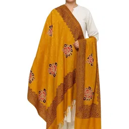 Vrinde Women Paisley Embroidered Shawl-picture-14