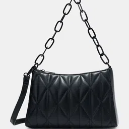 Forever Glam by Pantaloons Textured Structured Sling Bag With Quilted-picture-26