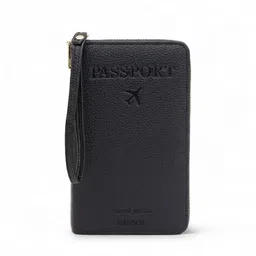 mensch Men & Women Casual, Travel, Trendy Black Artificial Leather Wallet-picture-40