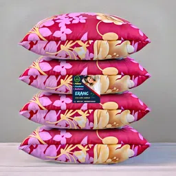 Cotton Sleeping Pillow Pack of 4 Solid Premium Soft-image-94