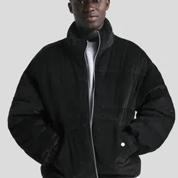 Bershka Corduroy Puffer Jacket-picture-19