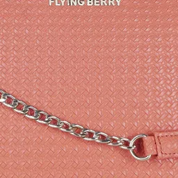 FLYING BERRY Textured Structured Sling Bag image 4