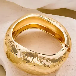 Bohey by KARATCART Gold-Plated Bangle-Style Bracelet-picture-13