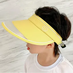 Little Surprise Box LLP Unisex Kids Adjustable Colourblocked Visor Cap image 5