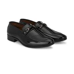 G L Trend Men Black Slip-On Shoes-picture-35