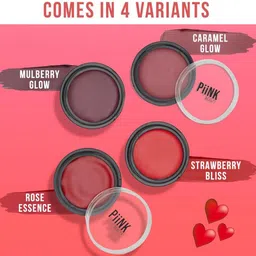 PiiNK Beauty Lip N Cheek Tint With Vitamin E - Rose Essence LC - 01 image 4