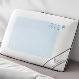 Home Centre Grey & White Memory Foam Filling Sleep Pillow With Cooling Gel Pad-picture-13