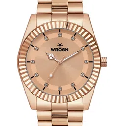 WROGN Men Embellished Dial & Bracelet Style Straps Analogue Watch HOBWRG0498-RG image 3