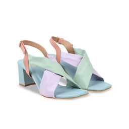 Stylestry Colourblocked Block Sandals-picture-15