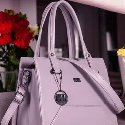 WOMEN MARKS Textured PU Structured Handheld Bag-image-31