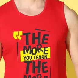 WOOSTRO Men Pack Of 2 Typography Printed Scoop Neck Cotton Slim Fit T-shirts image 2