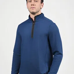 Skechers Men Solid High Neck T-shirt image 3