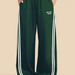 TABADTOD Women Striped Relaxed Loose Fit Easy Wash Trousers-image-37