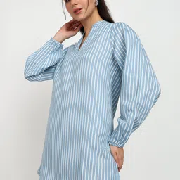 Asami Striped Mini Dress image 3