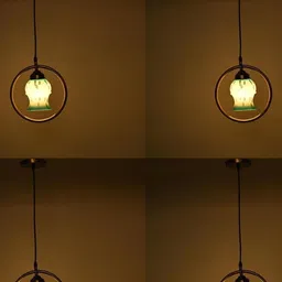 SOMIL Printed Glass Cylinder Ceiling Lamps-picture-40