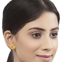 Lila Contemporary Studs Earrings-picture-28