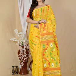 PuJoy Handloom Jamdani Saree image 5