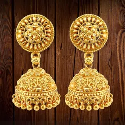 VIVASTRI Women Gold-Plated Alloy Earrings-picture-25