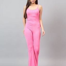 Kotty Women Scoop Neck Basic Jumpsuit-picture-7