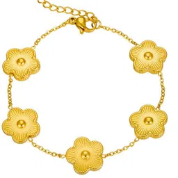 MYKI Women Gold-Plated Wraparound Bracelet image 2