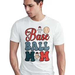 Seekbuylove Men Typography Printed Bio Finish T-shirt image 2