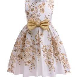 StyleCast x Revolte Girls Floral Printed Fit & Flare Midi Dress-image-47