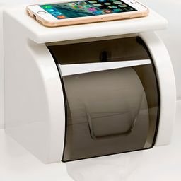 HOKIPO White Solid Plastic Tissue Holders-picture-36