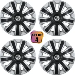 Versa Silver Black 13 INCH Wheel Cover For Maruti Versa-image-73