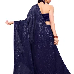 clemira Embellished Bollywood Georgette Saree image 5