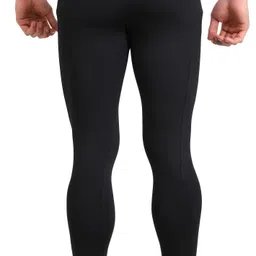 kyk Solid Men Black Tights image 2