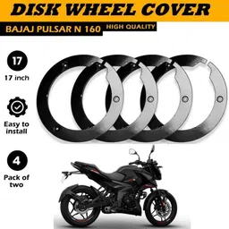 grandfly 4 PCS 17 PRO DISC WHEEL COVER FOR pulser n160. Bike Fairing Kit-picture-22