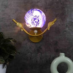 decorativeray Bird Metal Novelty Wall Light (Gold)-picture-43