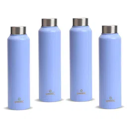 Speedex Purple Set of 4 Stainless Steel Solid Water Bottle image 1