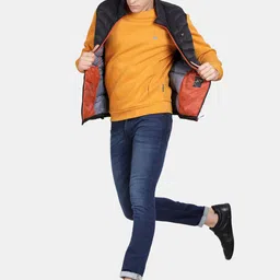 t-base Insulator Mock Collar Puffer Jacket image 2