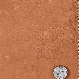 Eske Men Brown Solid Two Fold Leather Wallet image 5