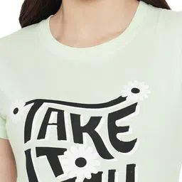 Fabflee Pack Of 3 Typography Printed Cotton T-shirt image 4