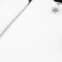 Reebok Men White & Black Solid Performance Hooded Sweatshirt image 2