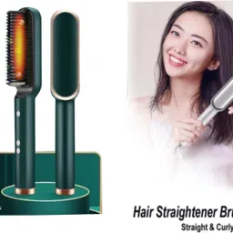 KEDARI Hair Brush Curling Anti-perm Straight Hair Comb Hair Iron Hair Styler Tool S94 Professional HQT 909b Hair Straightener comb Styler 5 Temperature Control S94 Hair Straightener Brush-image-35