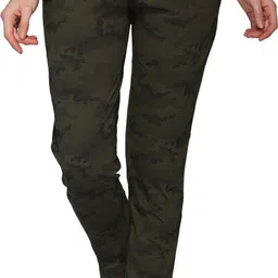 weboasis Women Printed Green Track Pants-picture-11