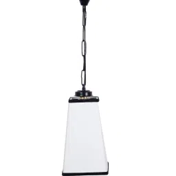 new era Devansh Multicolor Cotton Pyramid Hanging Single Hanging Lamp image 4