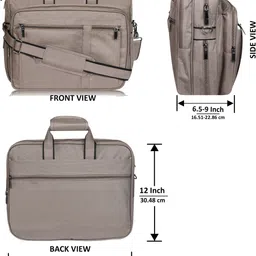 hvh world Men Grey Messenger Bag image 2